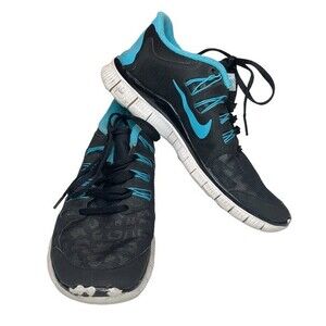 Nike NikeiD Free 5.0 Shield H2O Repel Lightweight Athletic Shoes, size 9